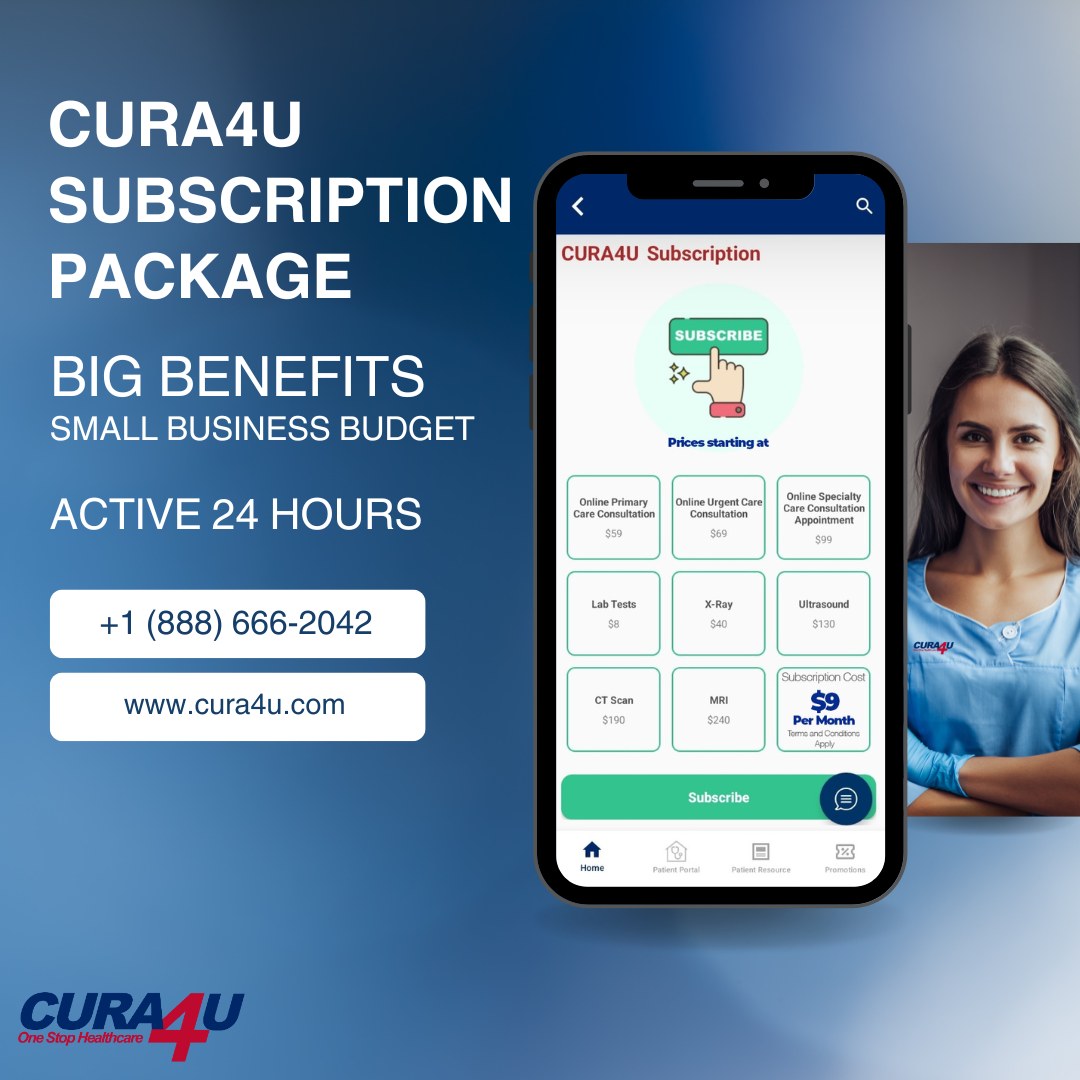 cura4u subscription based healthcare